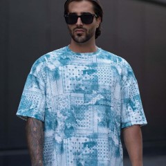 تیشرت مراکشی چاپی مردانه مدل Ramin ( در 6 رنگبندی )