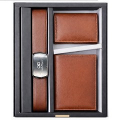 ست مردانه کیف و کمربند مدل M101